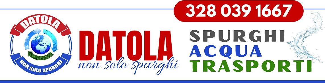 spurghi acqua trasporti